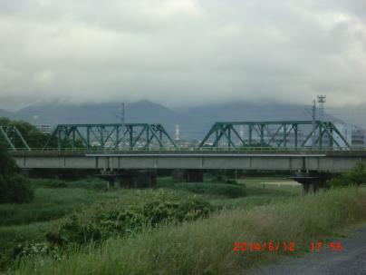 中間市遠賀川鉄橋