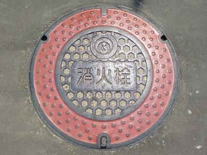 東松島市の消火栓蓋